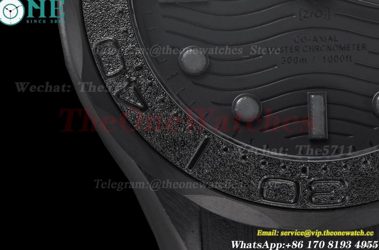 Dial 42mm MY8215 GDF Black 300m RU PVD Seamaster 1202